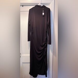 Brand new Fashion Nova Nat Ruched Maxi Dress